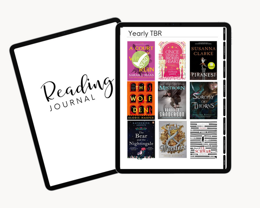 The Ultimate Undated Yearly Digital Reading Journal (150 Linked Book Reviews)